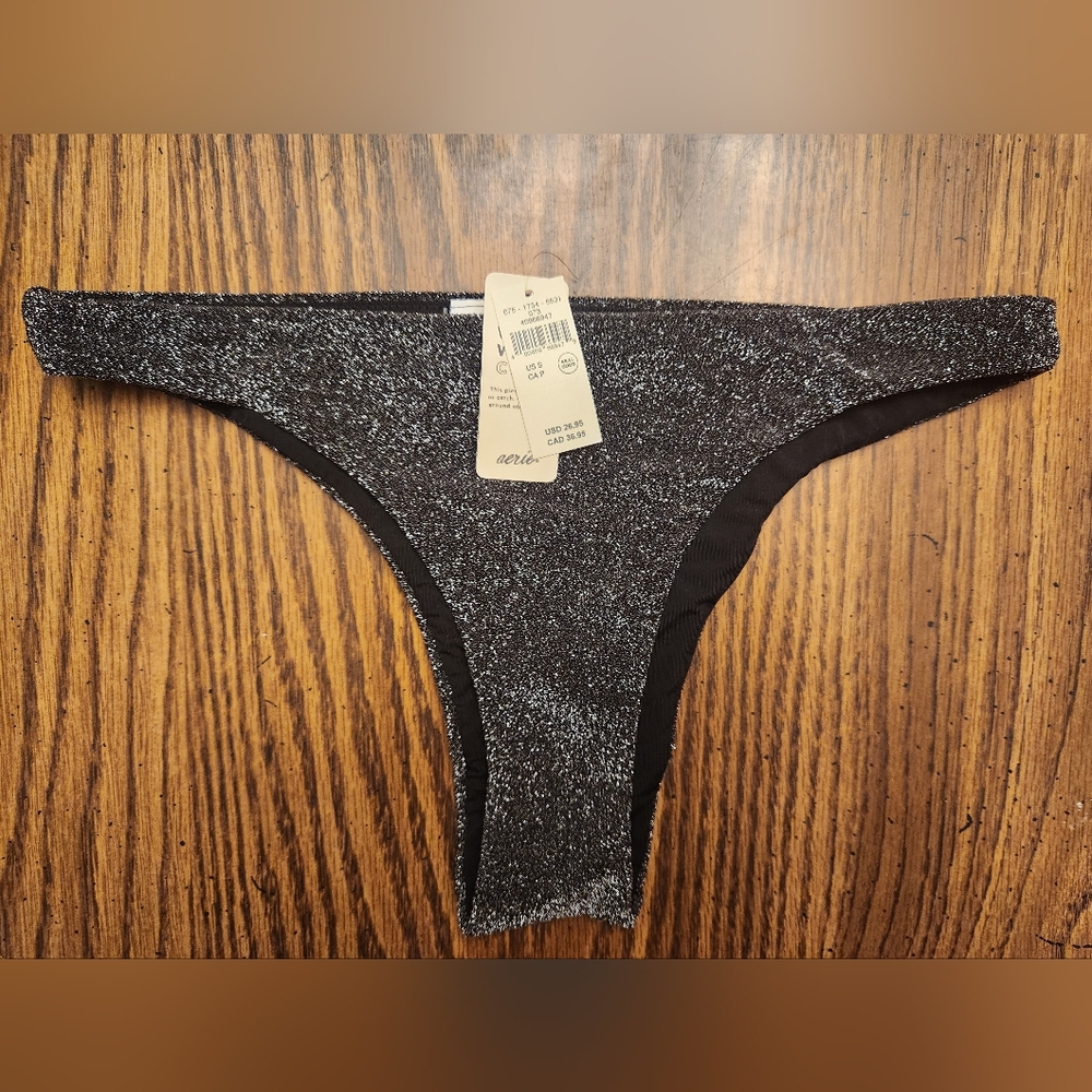 AERIE SWIMWEAR BOTTOMS, SZ S, NWT